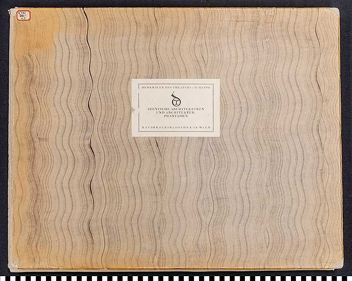 Thumbnail of Portfolio Cover: Denkmäler des Theatres/II. Mappe (Volume 2) (1927.12.0002A)