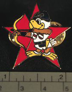 Thumbnail of Commemorative Olympic Pin Set: Eagle with Bow, Red Star (1984.04.0001G)