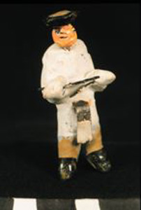 Thumbnail of Model of Funerary Procession: Figurine, Drummer? (1990.04.0001B)