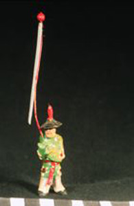 Thumbnail of Model of Wedding Procession: Banner Carrier (1990.04.0001BA)