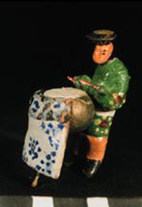 Thumbnail of Model of Wedding Procession: Drummer (1990.04.0001BD)