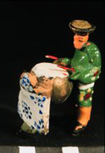 Thumbnail of Model of Wedding Procession: Drummer (1990.04.0001BF)