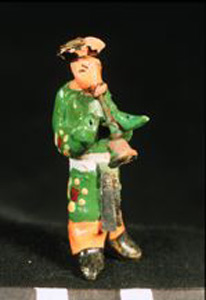 Thumbnail of Model of Wedding Procession: Musician (1990.04.0001BG)