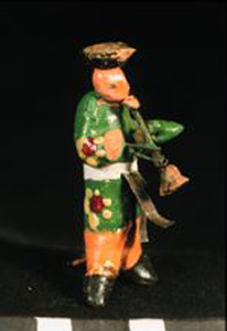Thumbnail of Model of Wedding Procession: Musician (1990.04.0001BH)