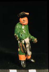 Thumbnail of Model of Wedding Procession: Musician (1990.04.0001BL)