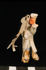 Thumbnail of Model of Funerary Procession: Banner Carrier (1990.04.0001K)