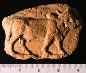 Thumbnail of Relief of Babylonian Bull (1900.53.0015)