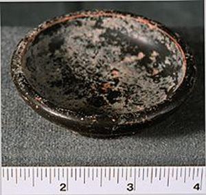 Thumbnail of Attic Black-Glaze Small Bowl or Salt Cellar (1912.01.0024)