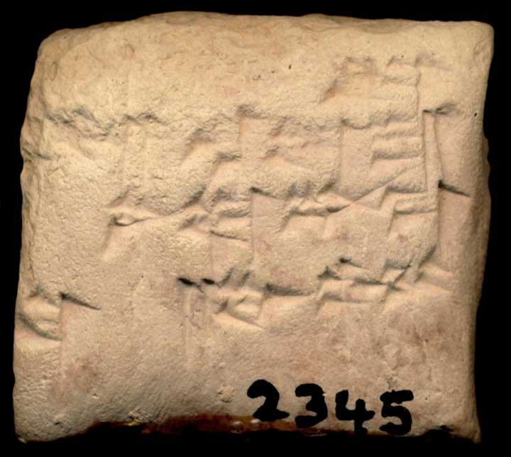 Thumbnail of Cuneiform Tablet (1913.14.0345)