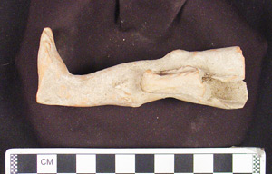 Thumbnail of Figurine Fragment: Leg of Herakles (1922.01.0022)