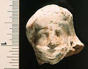 Thumbnail of Votive Figurine Fragment: Female Head (1922.01.0029)
