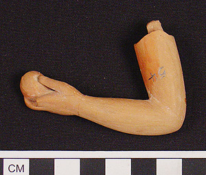 Thumbnail of Figurine Fragment, Arm (1922.01.0100)