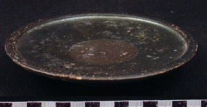 Thumbnail of Black-Glaze Plate (1922.01.0136)