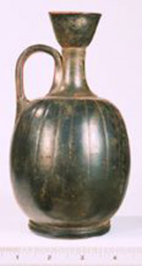 Thumbnail of Italic Black-Glaze Lekythos (1922.01.0146)