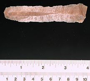 Thumbnail of Stone Tool:  Retouched Blade (1924.02.0209)