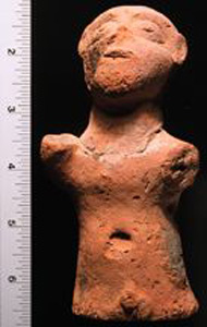 Thumbnail of Votive Figure: Papsukal, The Messenger of the Gods (1925.04.0020)