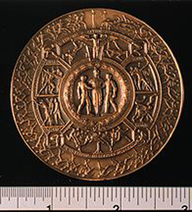 Thumbnail of Commemorative Medallion (1977.01.0615)