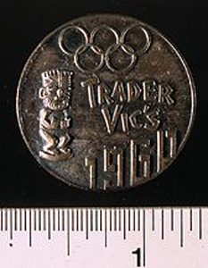 Thumbnail of Commemorative Olympic Pin: "Trader Vic