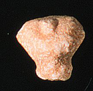 Thumbnail of Figurine Fragment, Head, "Stargazer"  (1995.02.0012)