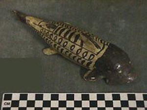 Thumbnail of Festival Drinking Vessel: Catfish Effigy (1997.15.0059)