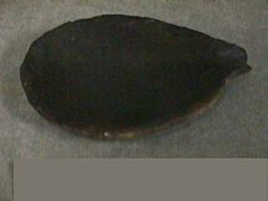 Thumbnail of Black Ware Spouted Cooking Pot Lid (1997.15.0072C)