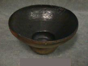 Thumbnail of Black Ware Drinking Bowl (1997.15.0080)