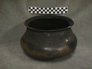 Thumbnail of Black Ware Cooking Pot (1997.15.0093)