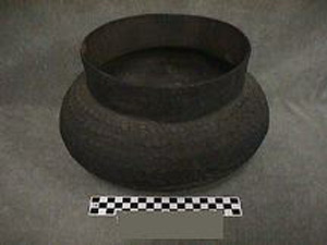 Thumbnail of Black Ware Cooking Pot (1997.15.0100)