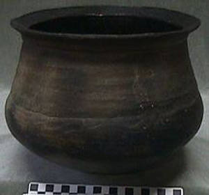 Thumbnail of Black Ware Cooking Pot (1997.15.0101)