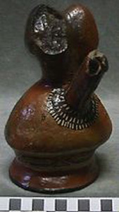 Thumbnail of Festival Drinking Vessel: Bull Testes Effigy (1997.15.0152)