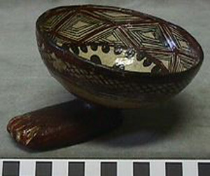 Thumbnail of Festival Bowl with Human Foot Pedestal (1997.15.0155)