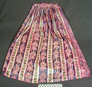 Thumbnail of Silk Brocade Skirt Fragment (1900.26.0121)
