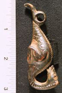 Thumbnail of Fragment, Dragon Furniture Fitting (?) (1900.27.0018)