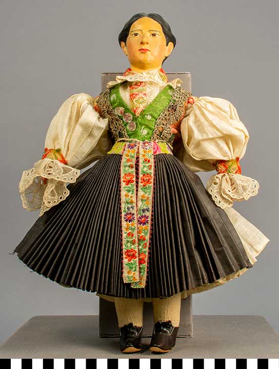 Thumbnail of Female Doll: Moravia (Austria) (1913.07.0052A)