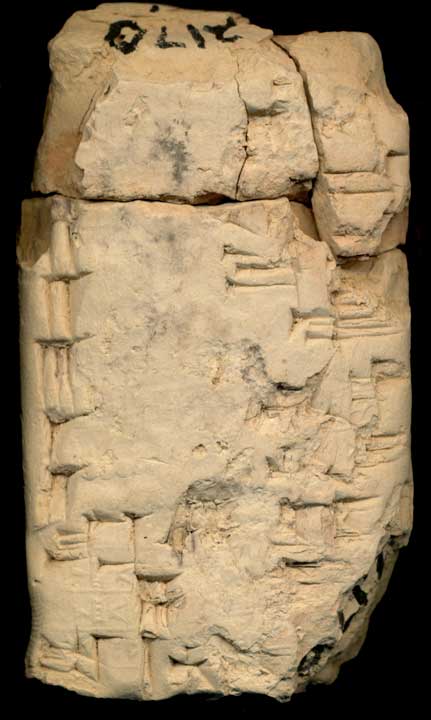 Thumbnail of Cuneiform Tablet (1913.14.0170)