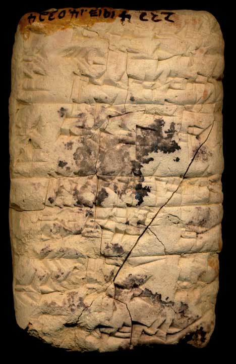 Thumbnail of Cuneiform Tablet (1913.14.0324)