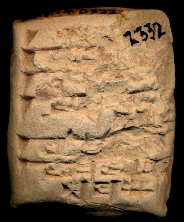Thumbnail of Cuneiform Tablet (1913.14.0332)