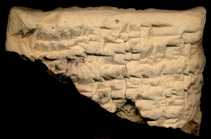 Thumbnail of Old Babylonian Cuneiform Tablet (1913.14.0376)