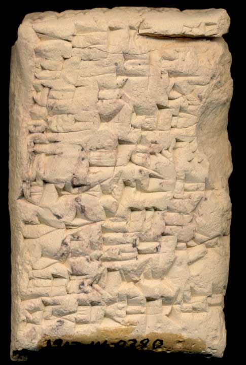 Thumbnail of Cuneiform Tablet (1913.14.0390)