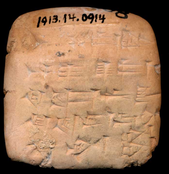 Thumbnail of Cuneiform Tablet (1913.14.0914)