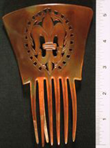 Thumbnail of Tortoise-Shell Hair Comb (1974.03.0032)