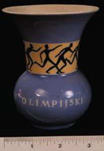Thumbnail of Commemorative Olympic Vase: "Polski Komitet Olimpijski" (1977.01.0293)