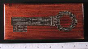 Thumbnail of Custom Case for Commemorative Key (1977.01.0462B)