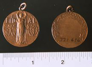 Thumbnail of Commemorative Medal: "FIDAL" (1977.01.0616)