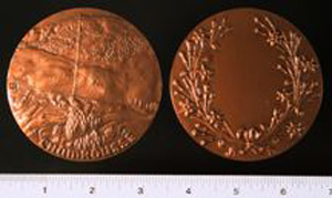 Thumbnail of Commemorative Medallion: "Chamrousse" (1977.01.0640)