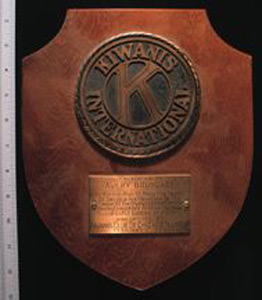 Thumbnail of Plaque: Kiwanis Club of Chicago (1977.01.0778)