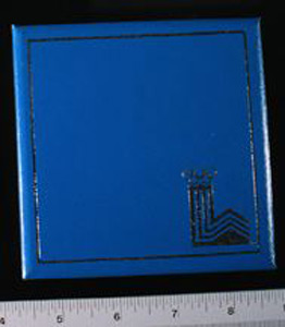 Thumbnail of Commemorative Olympic Medallion Case: XIII Olympic Winter Games, Lake Placid (1980.08.0011B)