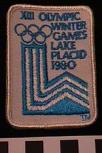 Thumbnail of Commemorative Olympic Patch:  "XIII Winter Olympics, Lake Placid 1980" (1980.09.0016)