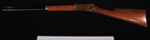 Thumbnail of Reproduction Winchester Centennial Rifle (1996.24.2042A)