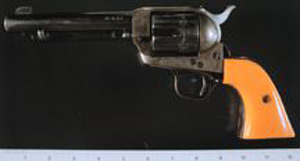Thumbnail of Six-Chambered Colt Revolver ()